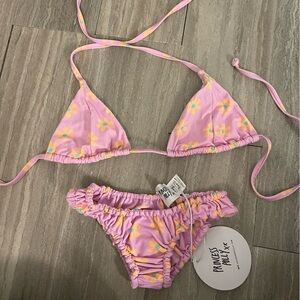 Floral light pink Princess Polly bikini set